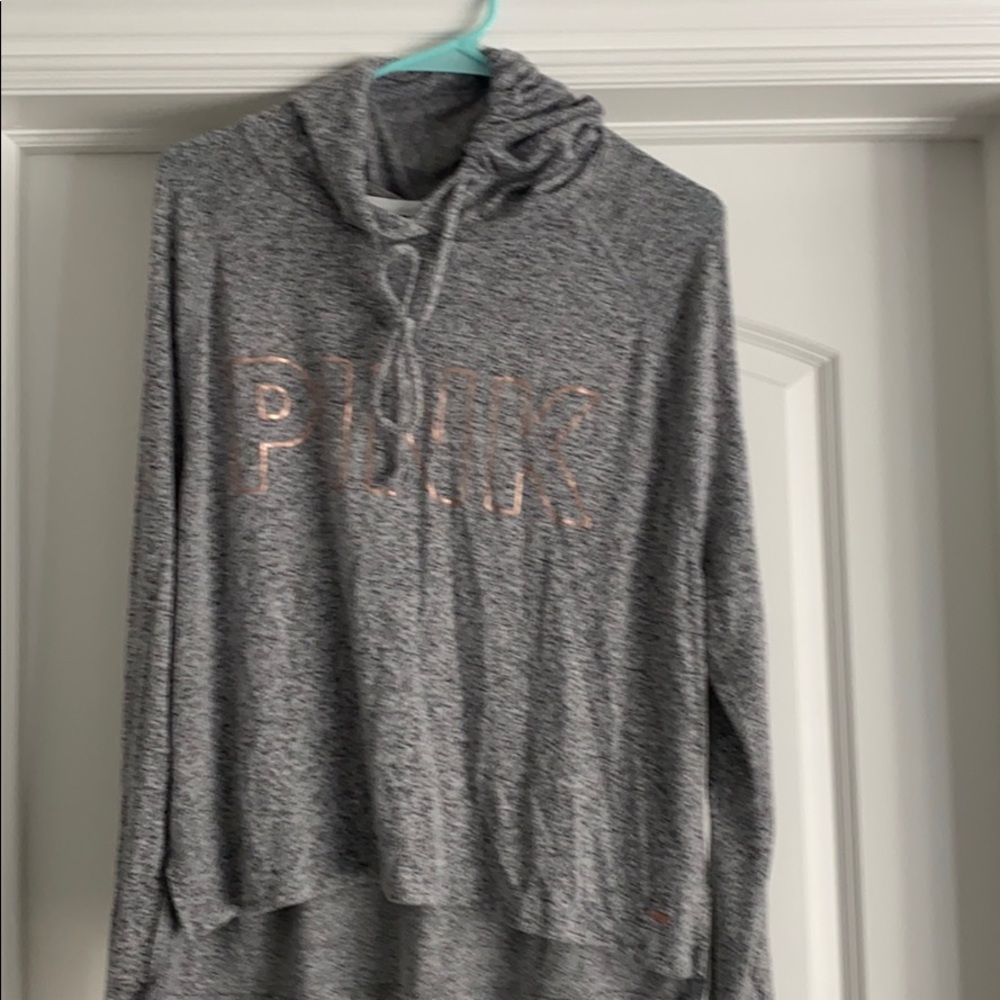 VS Pink lightweight hoodie.